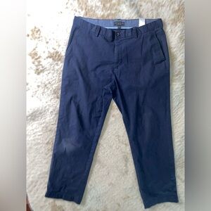 Banana Republic Slate Blue Emerson Chino Trousers